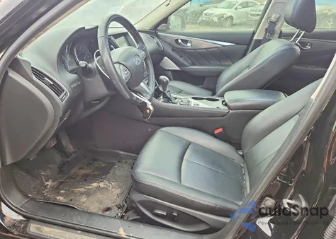 2017 Infiniti Q50 Premium z USA, uszkodzony, nr VIN JN1EV7AP0HM737721